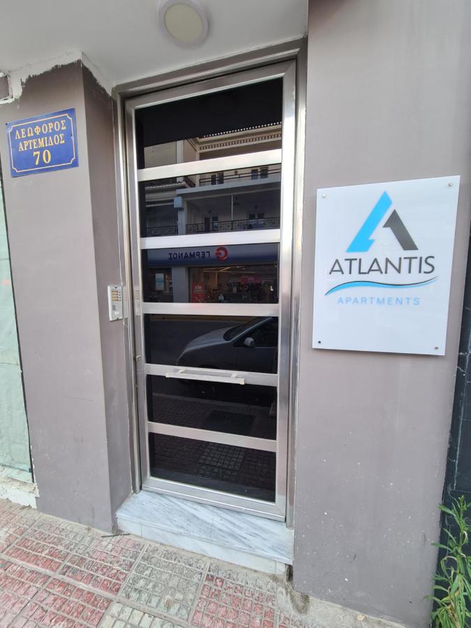 Atlantis Apartments Loútsa Exterior foto